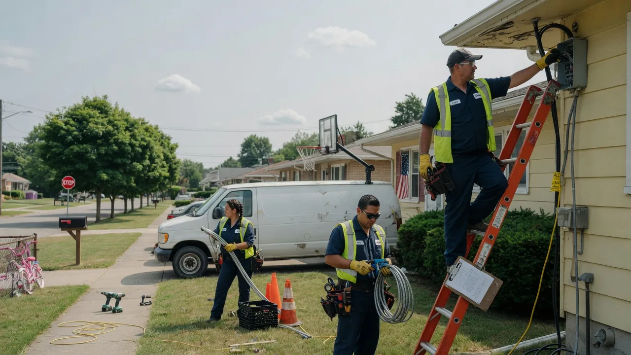 Licensed Electrician in Newhall, IA near me